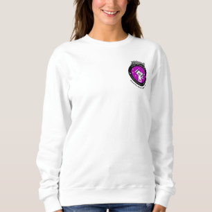 Petit Sweatshirt de logo officiel pour femmes blan