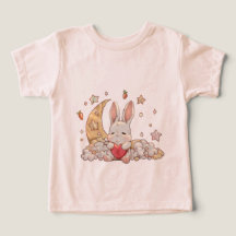 Petit T-shirt mignon pour fille en bas âge
