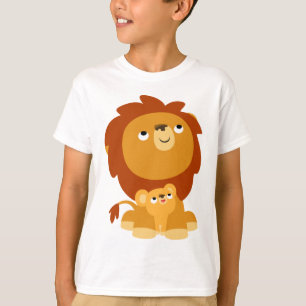 Petit T-shirt protecteur de dessin animé Lion & En