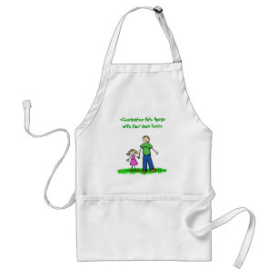 Petit tablier de fille de papa (blond)