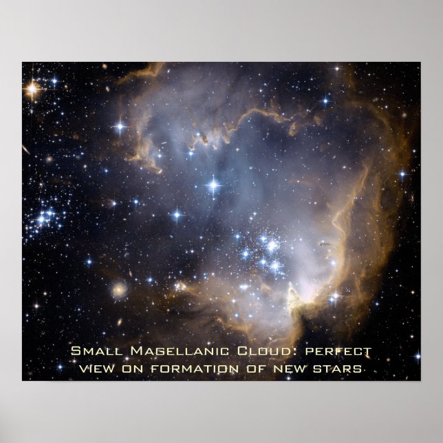 Petite affiche Magellanic Cloud Paysage 20" x 16" (Devant)