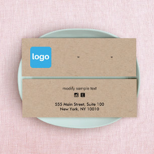 Petite Ajouter Logo Stud Kraft Écouter carte d'aff