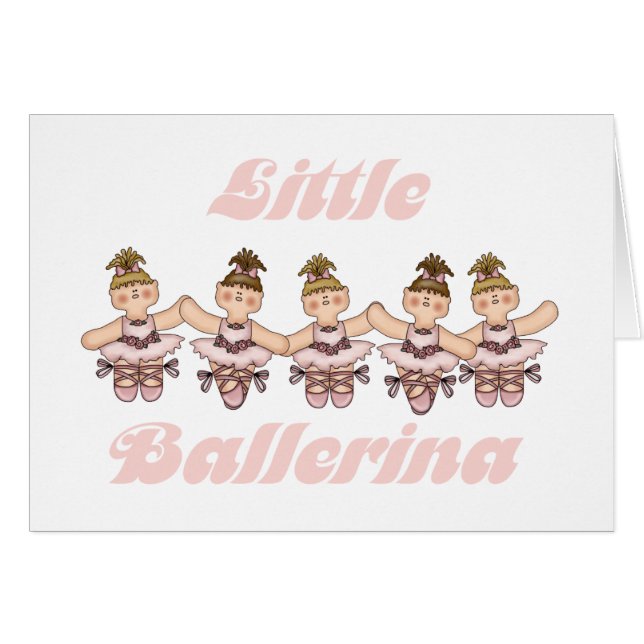 Petite ballerine (Devant horizontal)