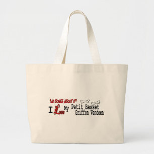 Petite Basset Griffon Vendeen Gifts Large Tote Bag