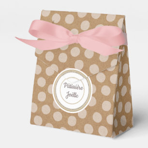 Petite boîte de pâtisserie Small Pastry Box- Kraft Favor Box