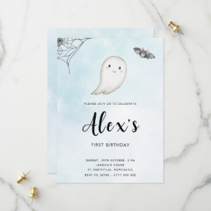 Petite Boo Anniversaire Fête Invitation