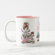 Petite boulangerie, tasse de cupcakes, Cof à deux 