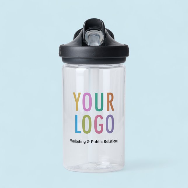 Petite bouteille d'eau Eddy®+ pour enfants avec lo (MISOOK 14oz Camelbak Eddy Water Bottle with Logo)