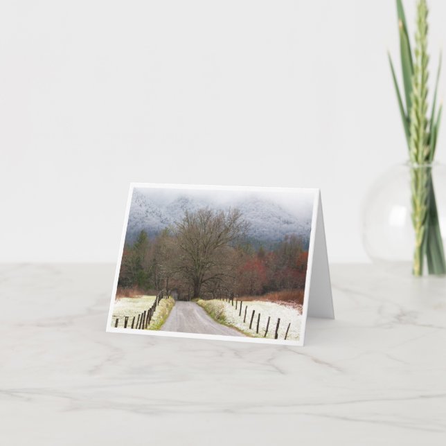Petite carte de note pliée de 4 po x 5,6 po (Devant)