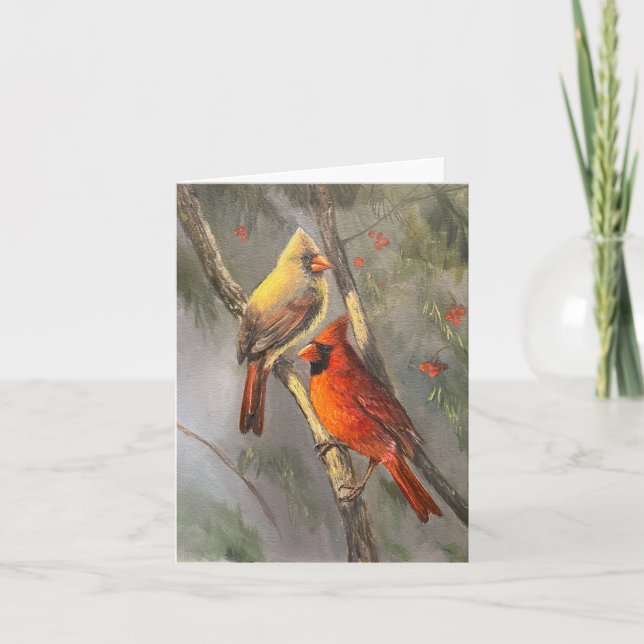 Petite Carte de remerciements pliée de 4 po x 5,6  (Devant)