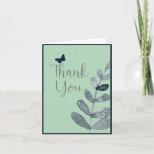 Petite Carte de remerciements pliée de 4 po x 5,6