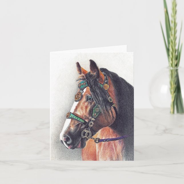 Petite carte de voeux pliée de 4 po x 5,6 po (Devant)