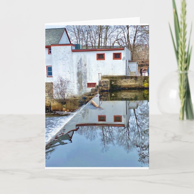 Petite carte de voeux pliée de 4 po x 5,6 po (Devant)