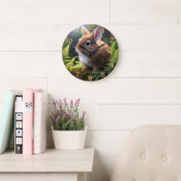 "Petite Charm: The Brown and White Dwarf Bunny"