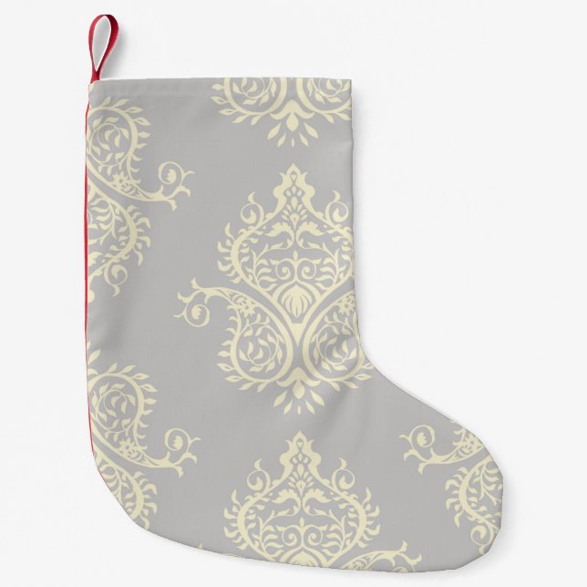 Petite Chaussette De Noël abstrait, sans soudure, africain, asiatique, desig (Devant)