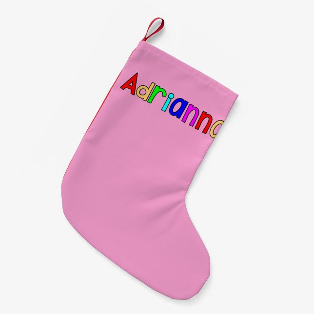 Petite Chaussette De Noël Adrianna (Devant (Accrochage))