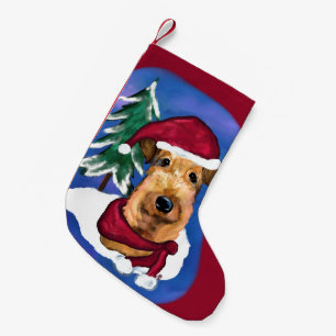 Petite Chaussette De Noël Airedale