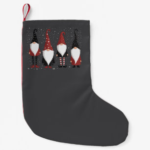 Petite Chaussette De Noël Amoureux de Gnomies Drôle de Gnome Noël 