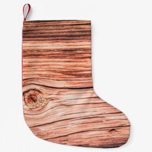 Petite Chaussette De Noël Ancien fond de bois abstrait, antique, fond de fon