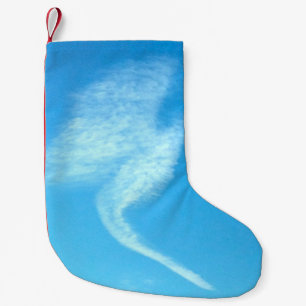 Petite Chaussette De Noël Angel nuage apparaît