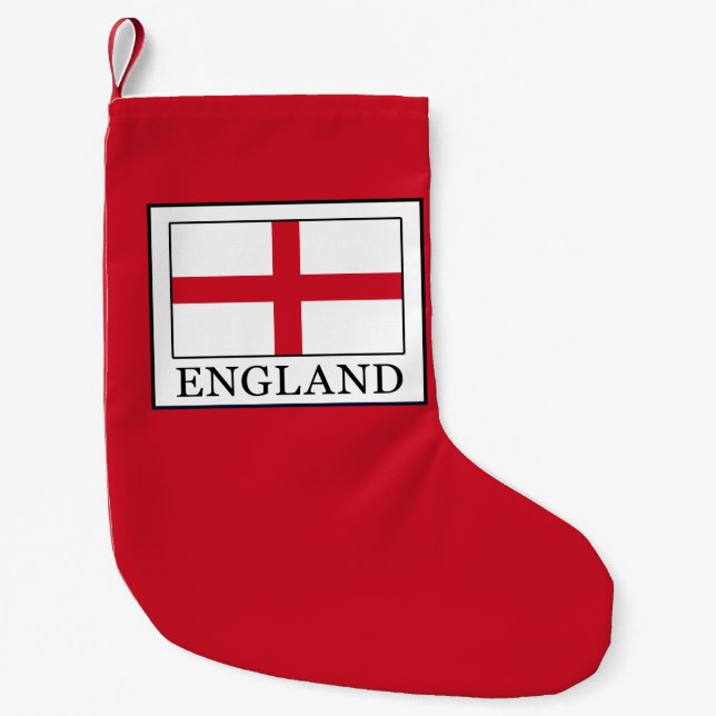 Petite Chaussette De Noël Angleterre (Devant)