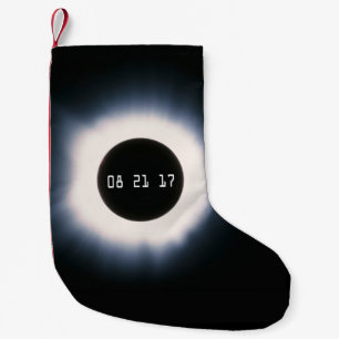 Petite Chaussette De Noël Août 2017 Total Solar Eclipse in Black and White