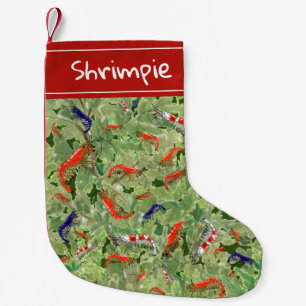 Petite Chaussette De Noël Aquarium aquatique de crevettes aquatiques de ceri
