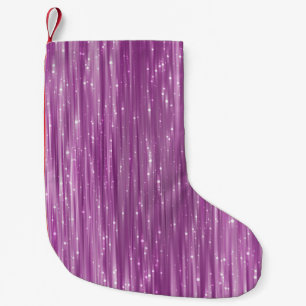 Petite Chaussette De Noël Arrière - plan rose abstrait clair avec parties s