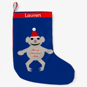 Petite Chaussette De Noël Australie Noël Koala Ours personnalisé Stocker