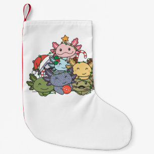 Petite Chaussette De Noël Axolotl sapin de Noël drôle animal Noël
