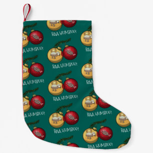 Petite Chaussette De Noël Baa Humbug Sheep Décorations de Noël Dessin