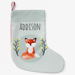 Petite Chaussette De Noël Baby Boys mignon Forêt Forêt Fox Enfants