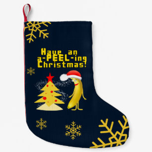 Petite Chaussette De Noël banane de Noël