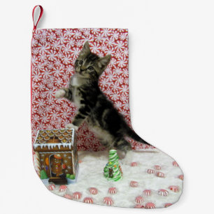 Petite Chaussette De Noël Bandit's Sweet Christmas Stocking - Chat / Kitten
