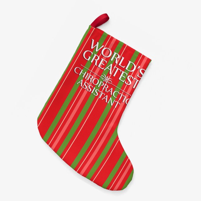 Petite Chaussette De Noël Bas auxiliaire de la plus grande chiropractie du (Devant (Accrochage))