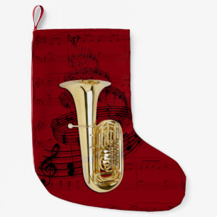 Petite Chaussette De Noël Bas de musique de tuba