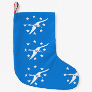 Petite Chaussette De Noël Bas de Noël avec le drapeau de Corpus Christi