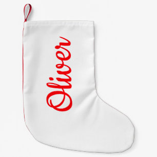 Petite Chaussette De Noël Bas de Noël avec nom