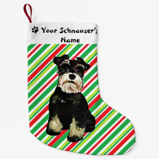 Petite Chaussette De Noël Bas de Noël de Schnauzer