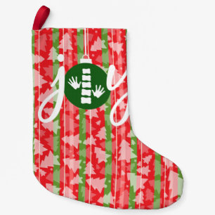 Petite Chaussette De Noël Bas décoratif de Noël de chiropractie de JOIE
