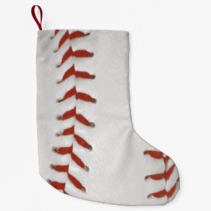 Petite Chaussette De Noël Base-ball Print Pattern