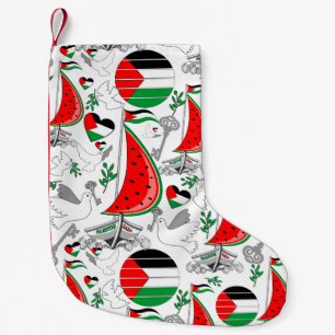 Petite Chaussette De Noël Bateaux de la Flottille de la Liberté Mondiale à G
