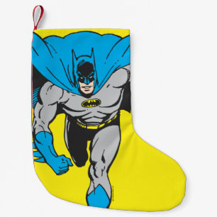Petite Chaussette De Noël Batman Runs Forward
