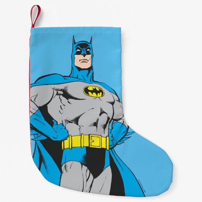 Petite Chaussette De Noël Batman Stands (Devant)