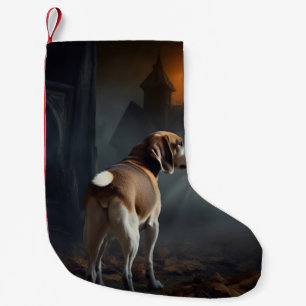 Petite Chaussette De Noël Beagle Halloween effrayant