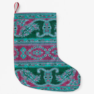 Petite Chaussette De Noël Beau, arabe, arabe, arabique, arabique, tissu arab