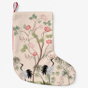 Petite Chaussette De Noël Beautiful exotic chinoiserie wallpaper. Hand drawn