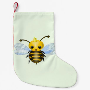 Petite Chaussette De Noël Bébé reine d'abeille
