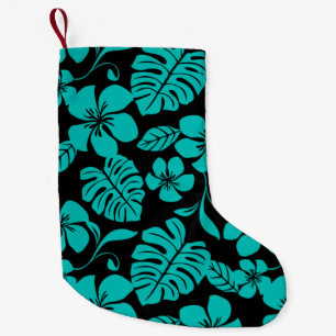 PETITE CHAUSSETTE DE NOËL BIKINI ROSE (NOIR/TURQUOISE)