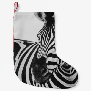 PETITE CHAUSSETTE DE NOËL BLACK AND WHITE ZEBRA
